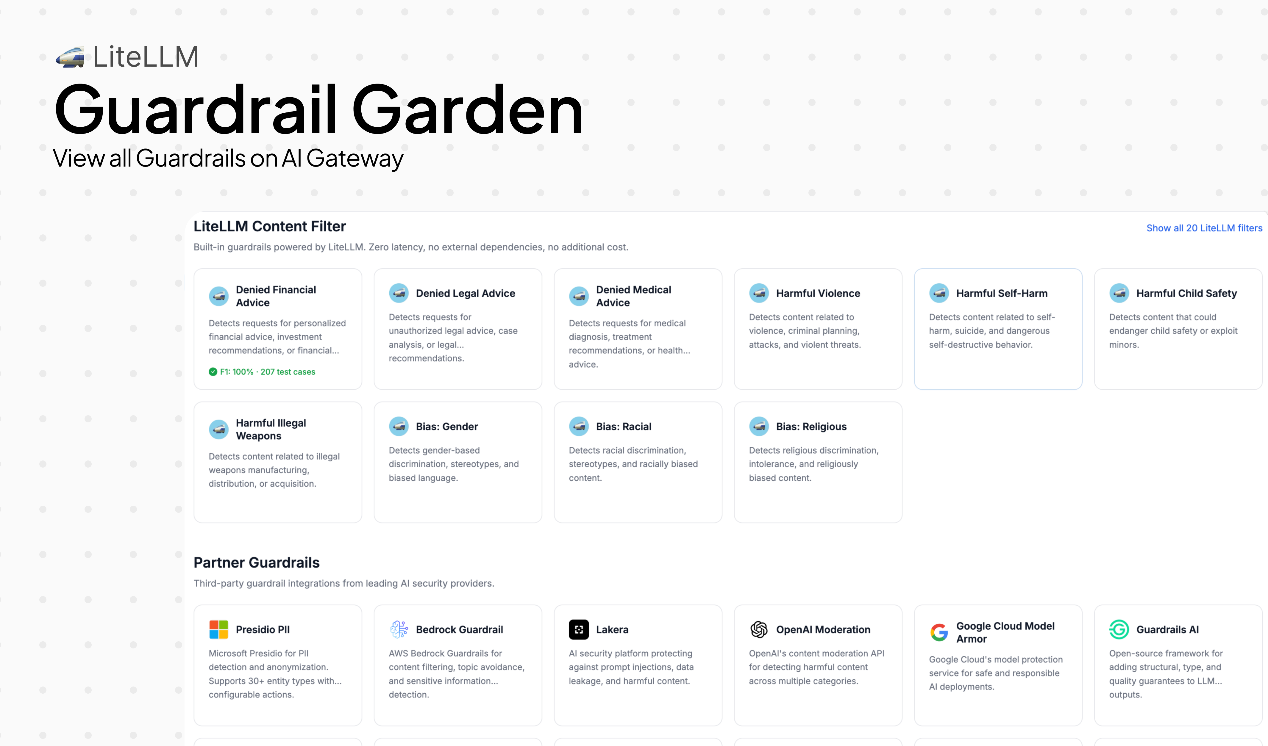 Guardrail Garden